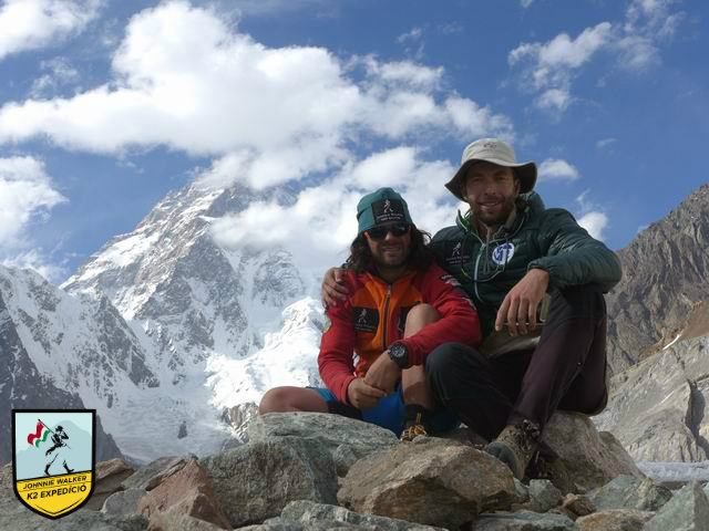Elérte a K2 alaptáborát Klein Dávid és Suhajda Szilárd