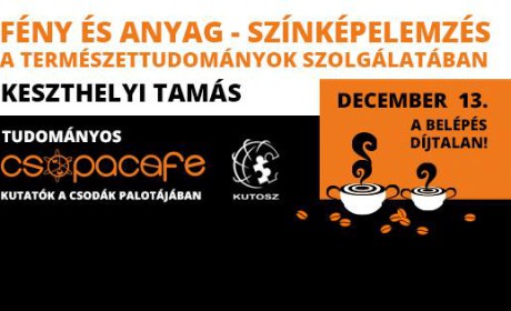 Színképelemzés a Tudományos Csopa Cafén