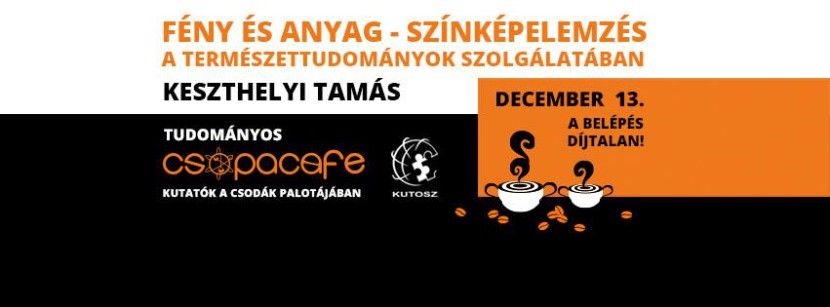 Színképelemzés a Tudományos Csopa Cafén