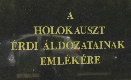 A zsidó holokauszt áldozataira emlékeztek