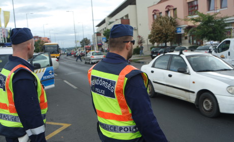 TISPOL-ellenőrzés Érden