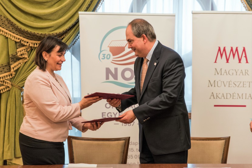 Stratégiai megállapodást kötött a Magyar Művészeti Akadémia és a NOE