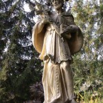 Nepomuki Szent János szobrát is teljes egészében sikerült helyreállítani