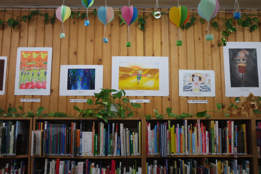 Sünök és csodakutyák a gyerekkönyvtár falain