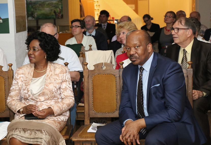 Az Angolai Köztársaság budapesti nagykövete is Érdre látogatott