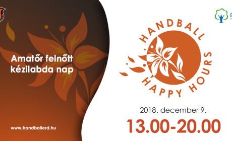 Handball Happy Hours amatőr torna december 9-én